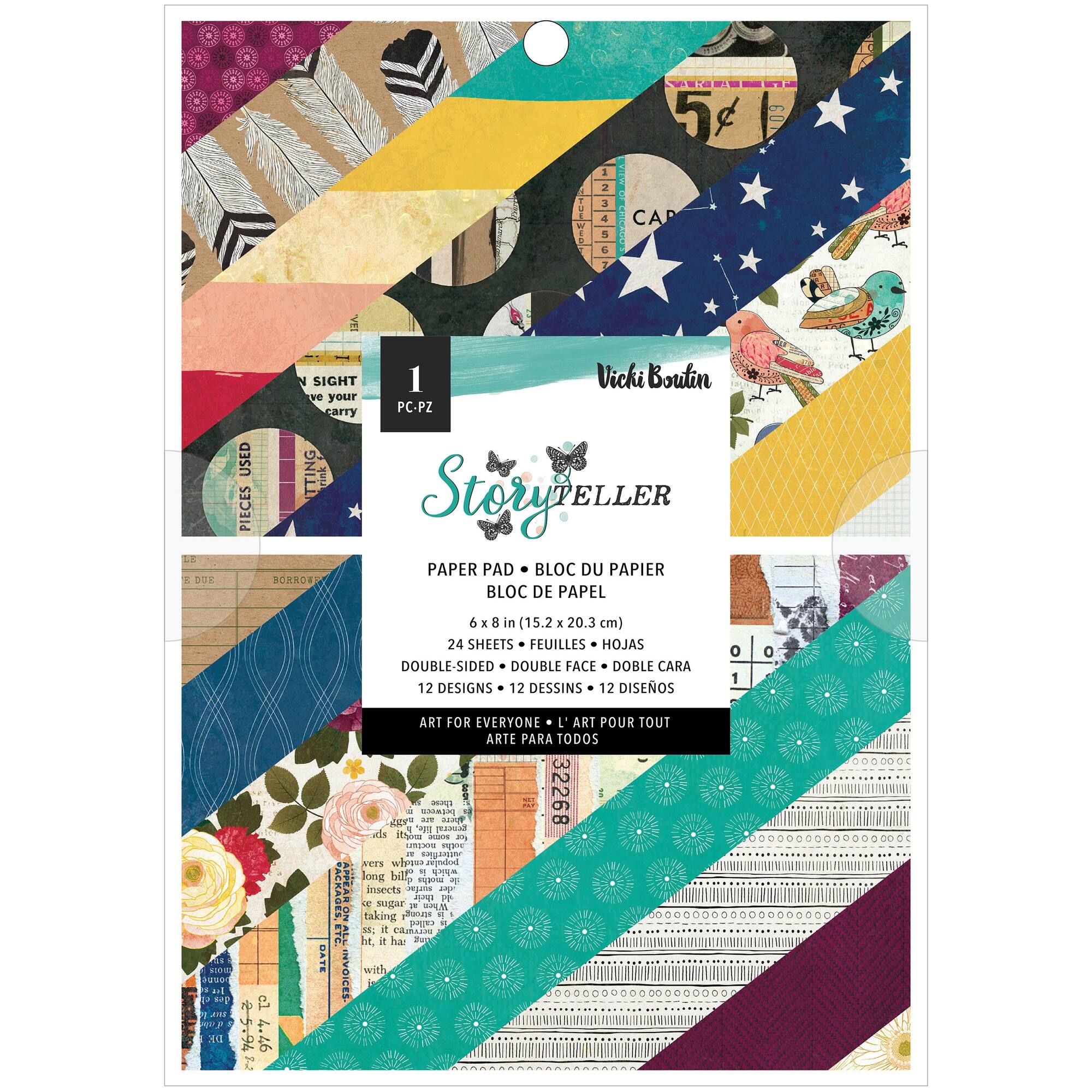 Vicki Boutin Storyteller Paper Pad, 6" x 8"